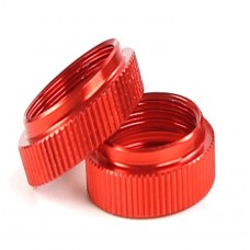 Shock Adjustment Nut RED - 2Pcs │ Baha 10B Shock Adjustment Nut RED - 2Pcs │ Baha 10B